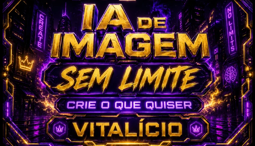 IA de Imagem [Sem Limite/Censura] Vitalício