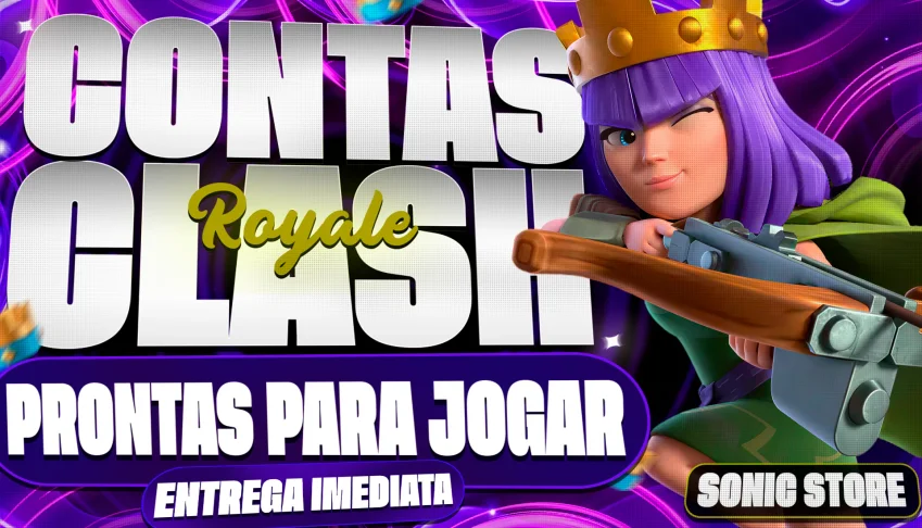 PROMOÇÃO!! - Contas Clash Royale Com Imagens