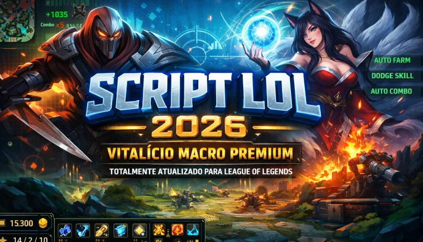 Script League Of Legends 2026 Vitalício