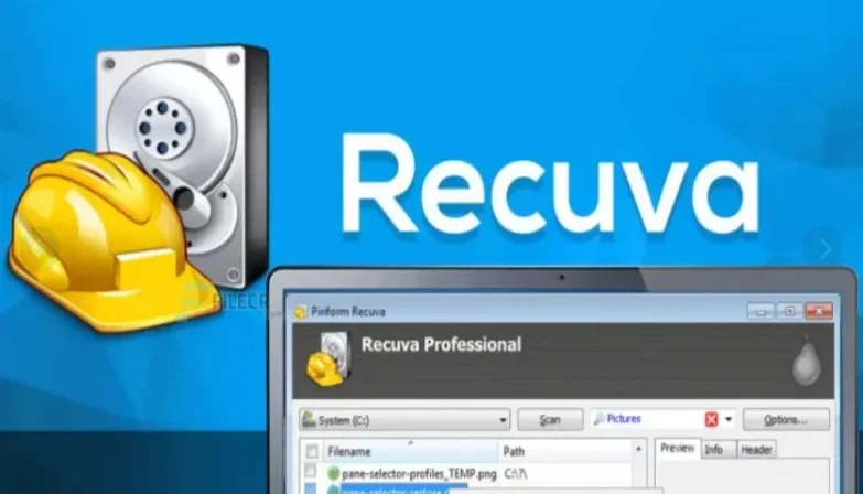 Recuva Profissional - Recuperação de Arquivos