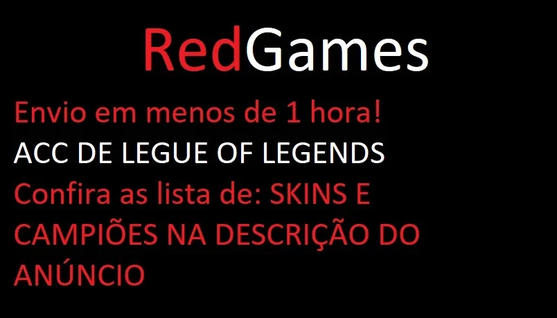 Conta De League Of Legends 30 SKINS e 72 CAMPIÕES