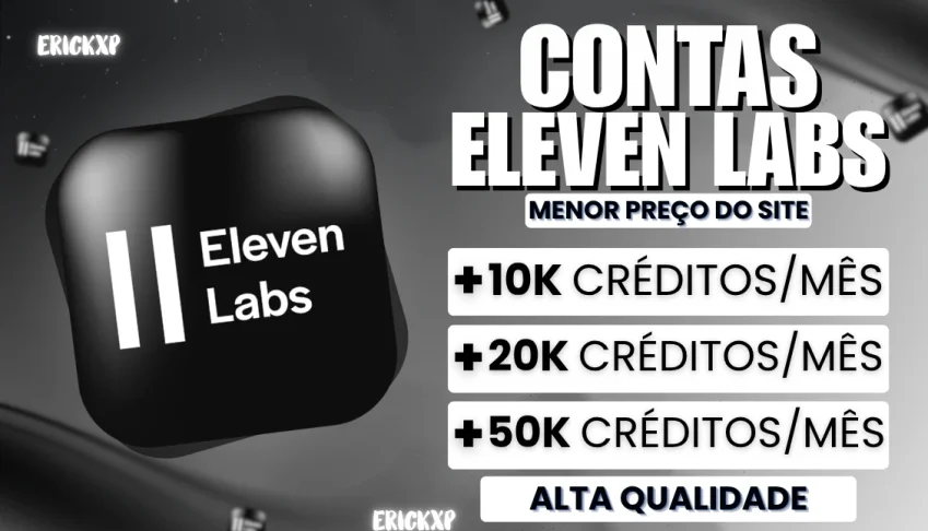 [Promoção] Contas Eleven Labs 10K De Creditos | Menor Preço