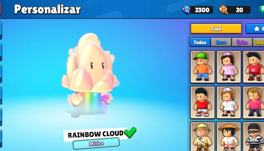 Conta Stumble Guys (SUPER UPADA)