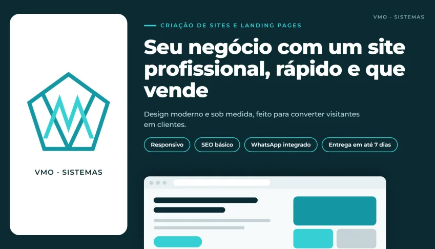 Criação de Sites Profissionais | Landing Pages