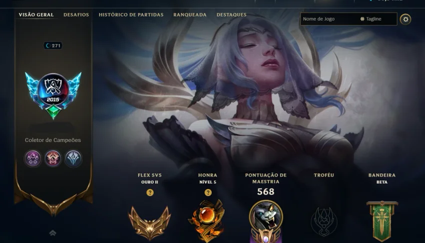 Conta Lol | 213 Skins | Season 2013