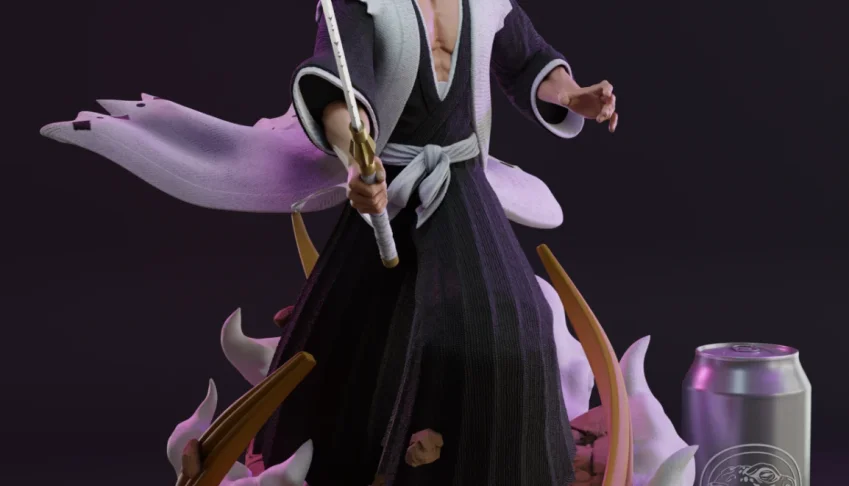 Zaraki Kenpachi - Bleach - Stl 3D