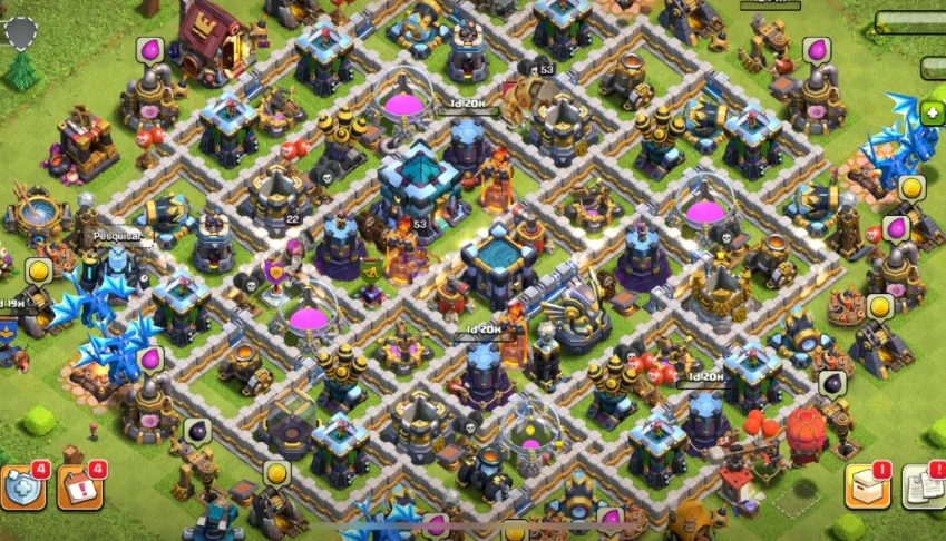 🔥 Conta Clash of Clans – CV 13 🔥
