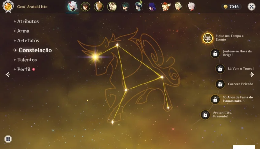 (AR58)14 personagens 5*- 4 armas 5 * - 2 armas de passe