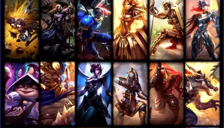 Conta Level 30 com 86 champions e 30 skins