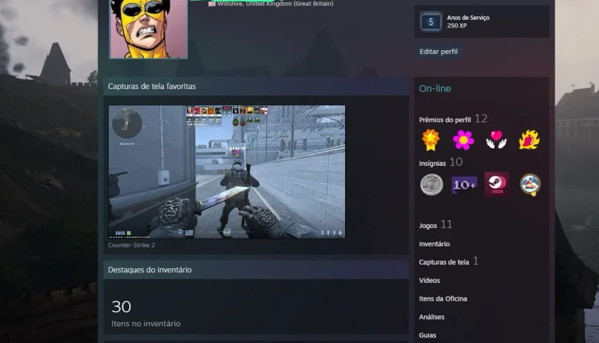 Conta Steam Com Vários Jogos Barata