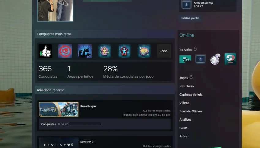 Conta Steam Com Vários Jogos Barata