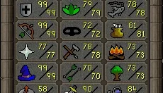 Conta Oldschool Runescape combat level 122.7