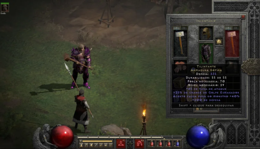 [Diablo 2 Resurrected] - [Armadura Gótica] - Tilintante