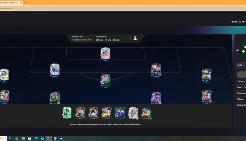 🔥 Conta Fc 26 Pc | Web App Liberado | Cruyff 97 | Time 95 |