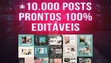 Pack Canva +de 10.000 posts prontos