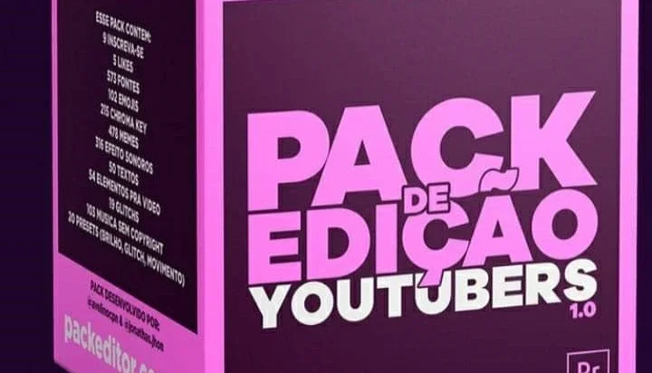 Pack de Edição Youtubers