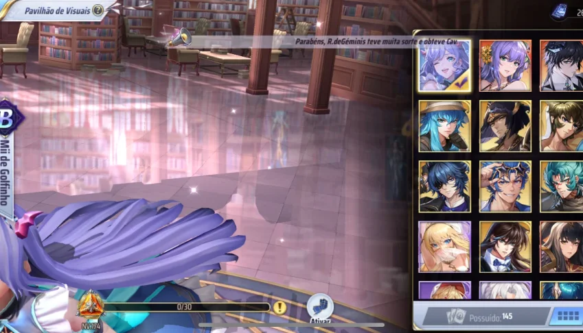 Conta Saint Seiya Awakening - semi Jamiel - lindíssima