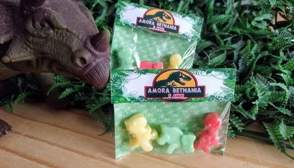 Sabonete Dinossauros