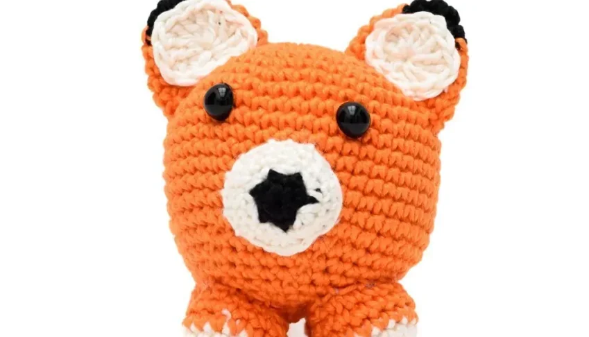 Raposa Bola Amigurumi Artesanal para Bebê