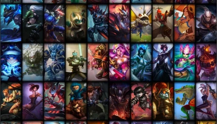 Conta Platina S5 13P/de runa - 146 heróis - 110 skins