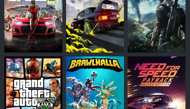 Conta steam vários jogos