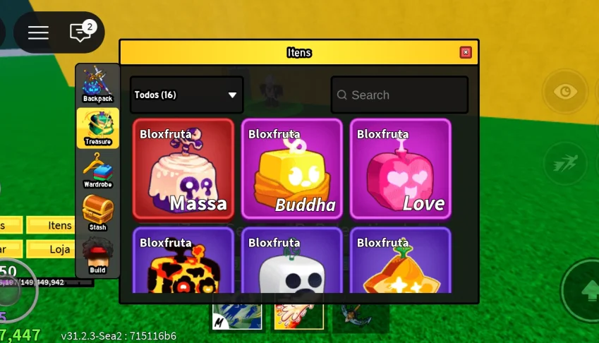 🔥 [Conta Max] Blox Fruits | 2X Dough | Shark Anchor | Godhu