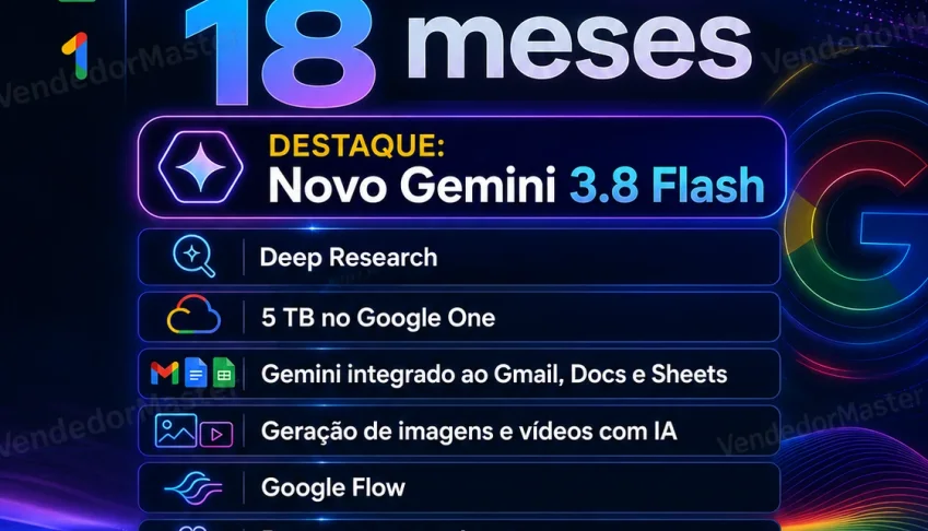 Google AI Pro 18m + 5TB Gdrive + VEO 3/FLOW | 30D Garantia