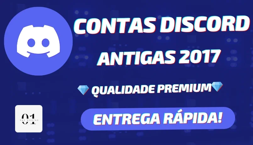 [PREMIUM] CONTAS DISCORD ANTIGAS 2017 + EMAIL INCLUSO