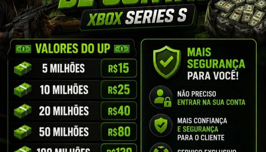 UP de conta GTA online [ Xbox Seris S ]