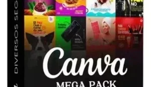 Mega Pack Canva 100% Editavel + Bônus