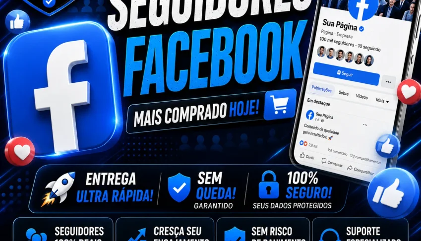 Facebook | Seguidores + Curtidas + Views | Entrega Rápida