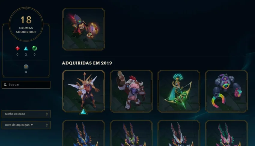 Conta de lol