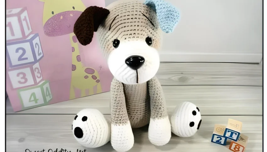 Receita em PDF - Cachorro Charlie Vira Lata Amigurumi