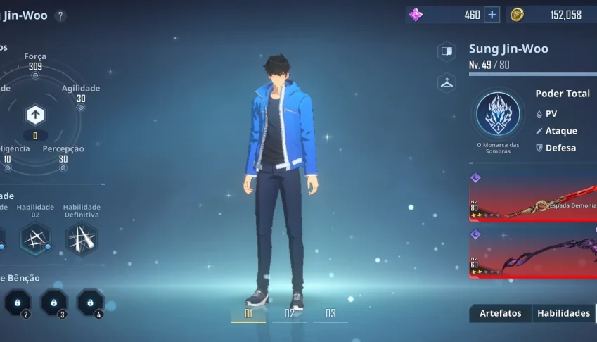 Solo Leveling Arise Conta Global