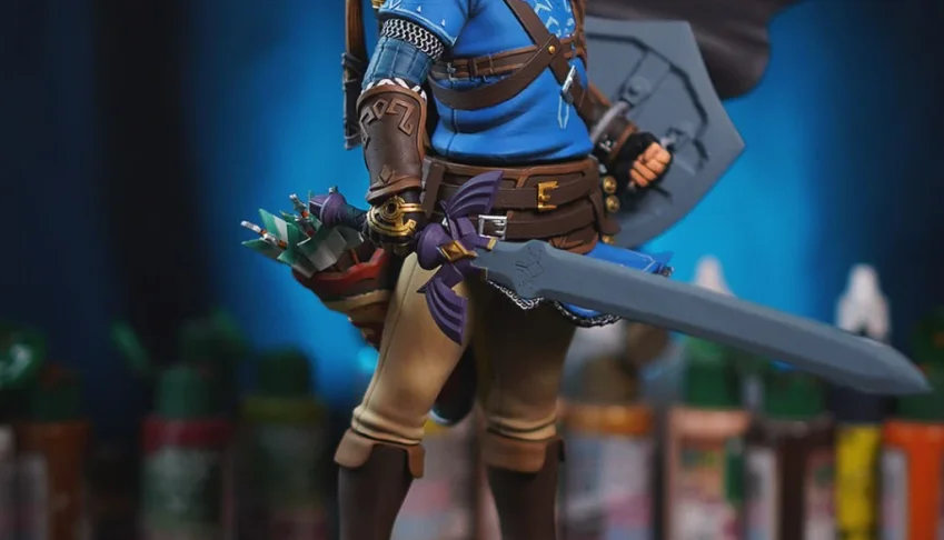 Link Zelda 3d STL