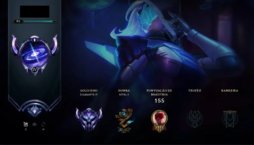 Conta D4 League of Legends + 15 skins
