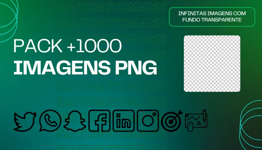 Pack +1000 imagens PNG