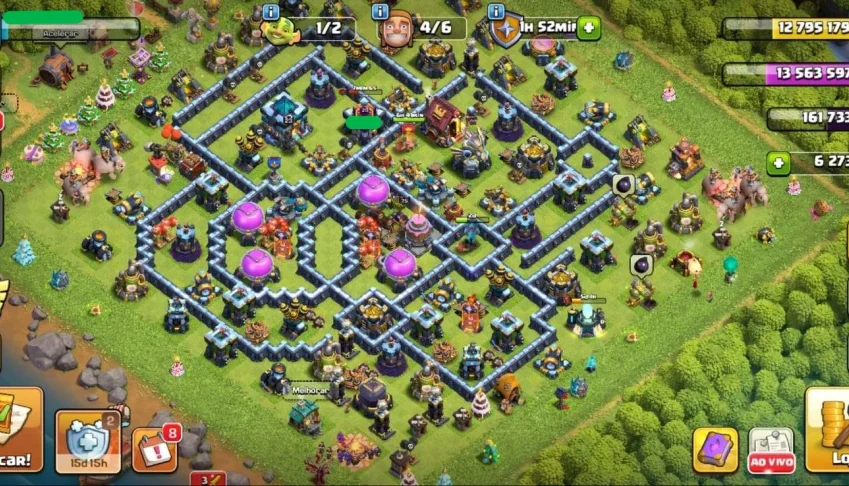 Conta Clash Of Clans Cv13 Full(Menos Laboratório)
