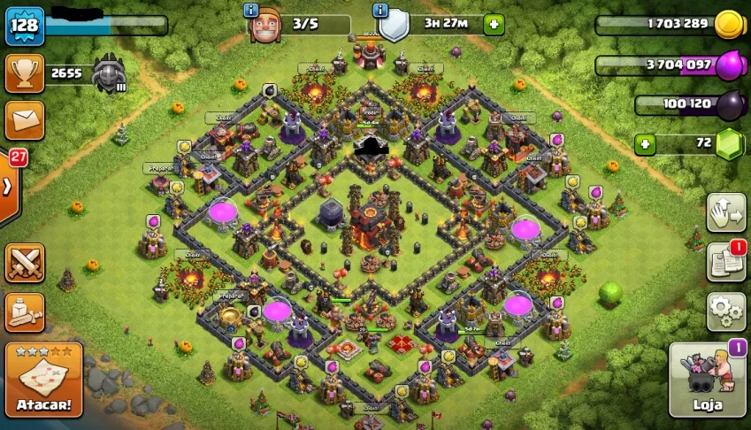 clash of clans CV10
