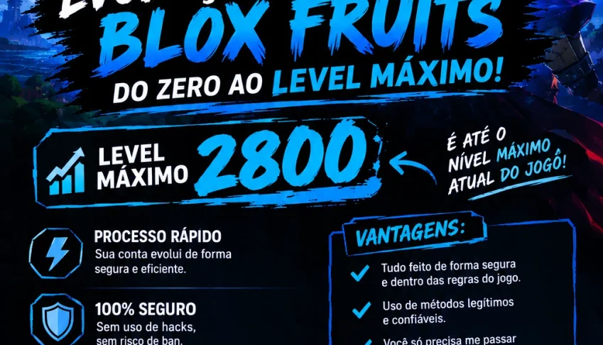 Evoluo contas até o nível máximo
