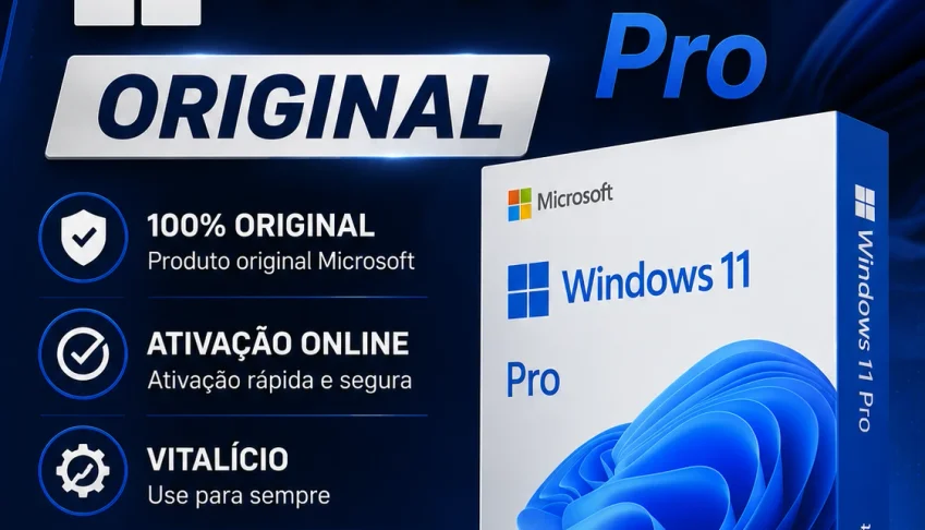 Key Windows 11 Pro Original + Brinde | Entrega Automática ⚡