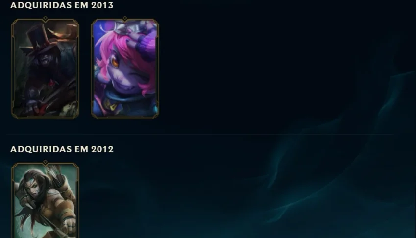 Conta league of legends