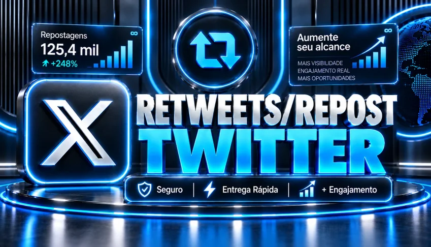 🔁 Twitter/X Retweet Repost  + Engajamento [Entrega rápida!]