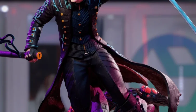 vergil devil may cry 3d stl