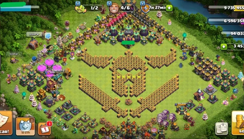 Conta Conta Clash Of Clans Cv14