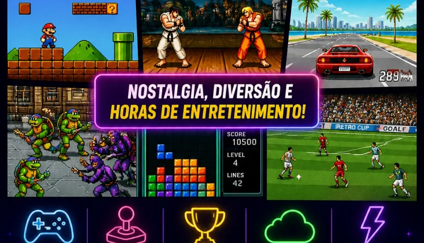 🎮 Mais De 10.000 Jogos Retrô Online 🎮