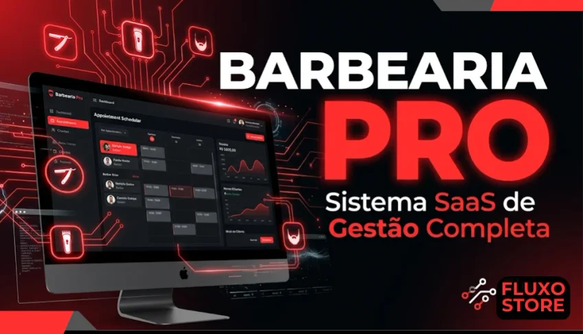 Barbearia Pro: Sistema SaaS de Gestão Completa