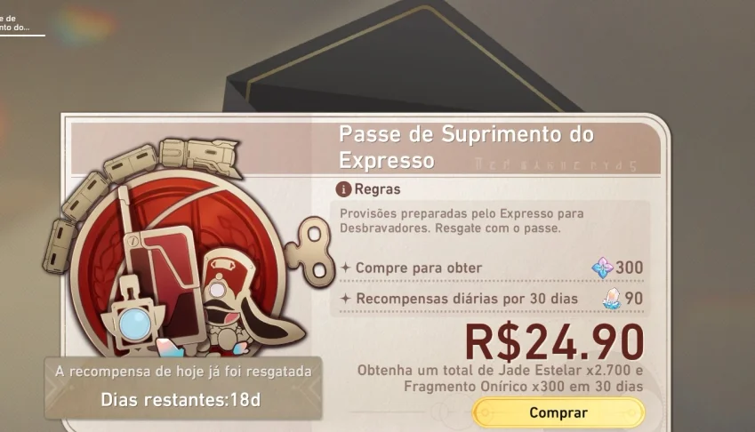 Conta Star Rail - LVL 63