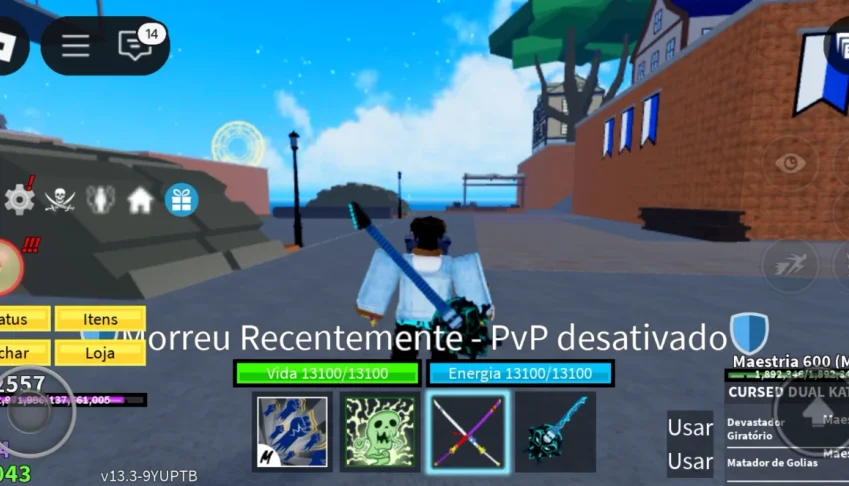 Conta de blox fruts