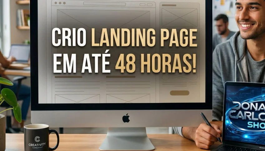 Faço Landing Page Com Ia - Super Promoção!! - Em 48 Horas!!